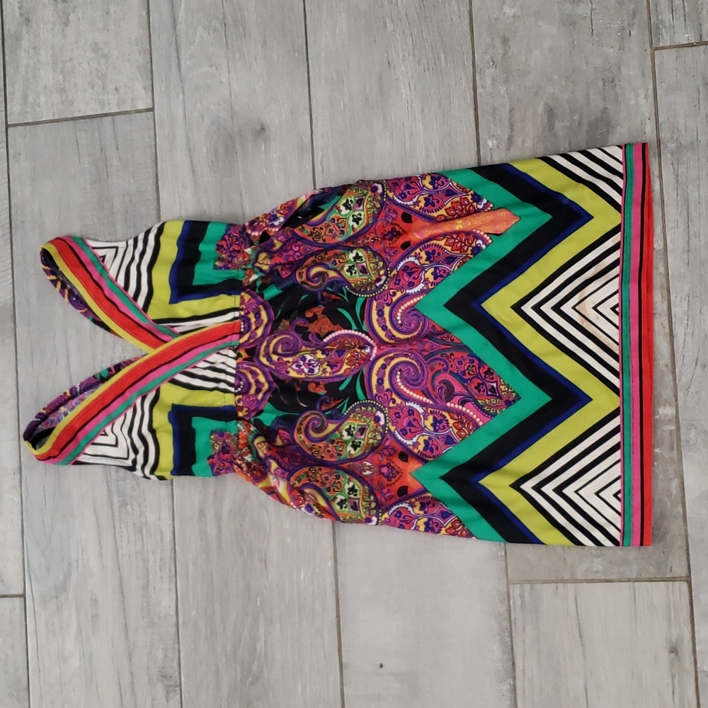 Baileyblue multicolor mini dress size small #4